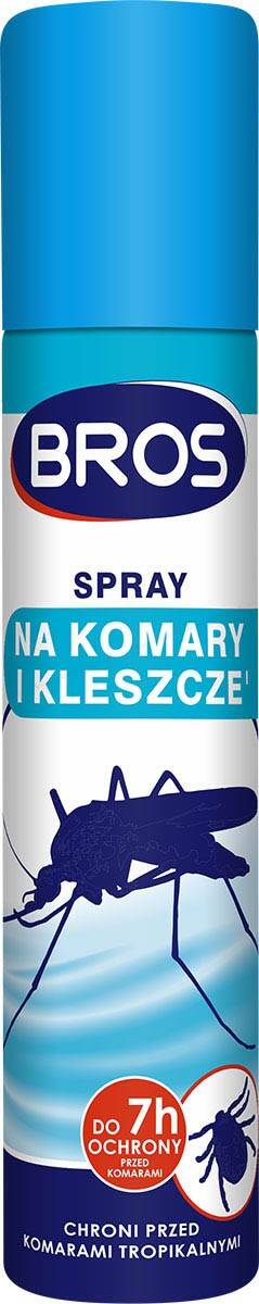 Spray na komary i kleszcze 90 ml BROS