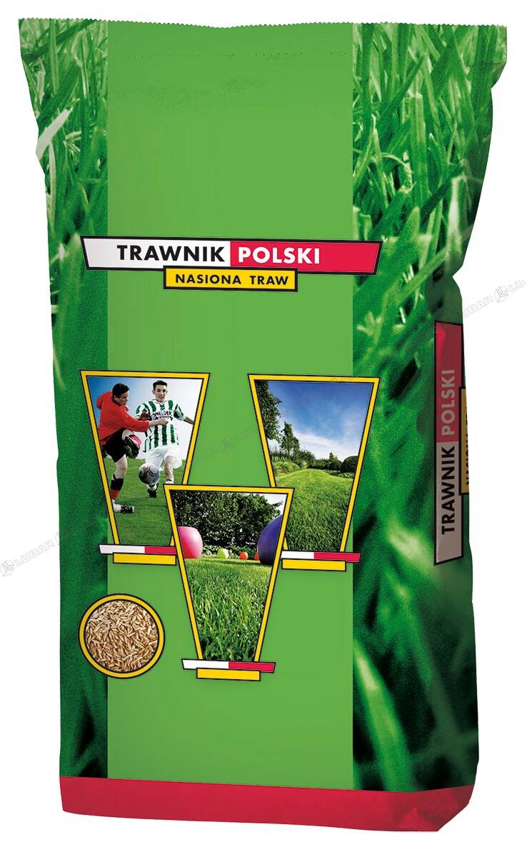 Trawa Gazon Trawnik Polski trawnik reprezentacyjny 15 kg
