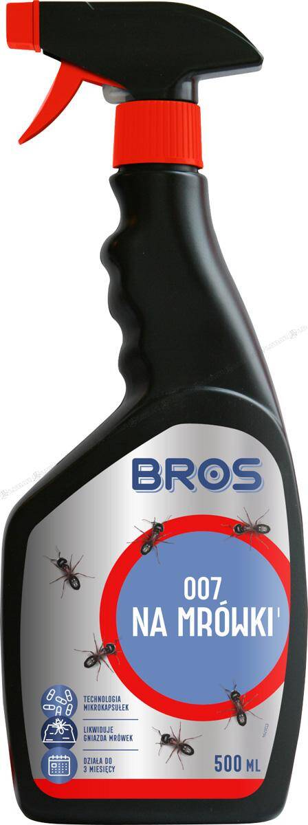 Płyn na mrówki 007 500 ml BROS