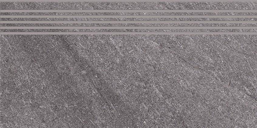 Stopnica gresowa BOLT Grey Steptread Matt Rect 29,8x59,8 