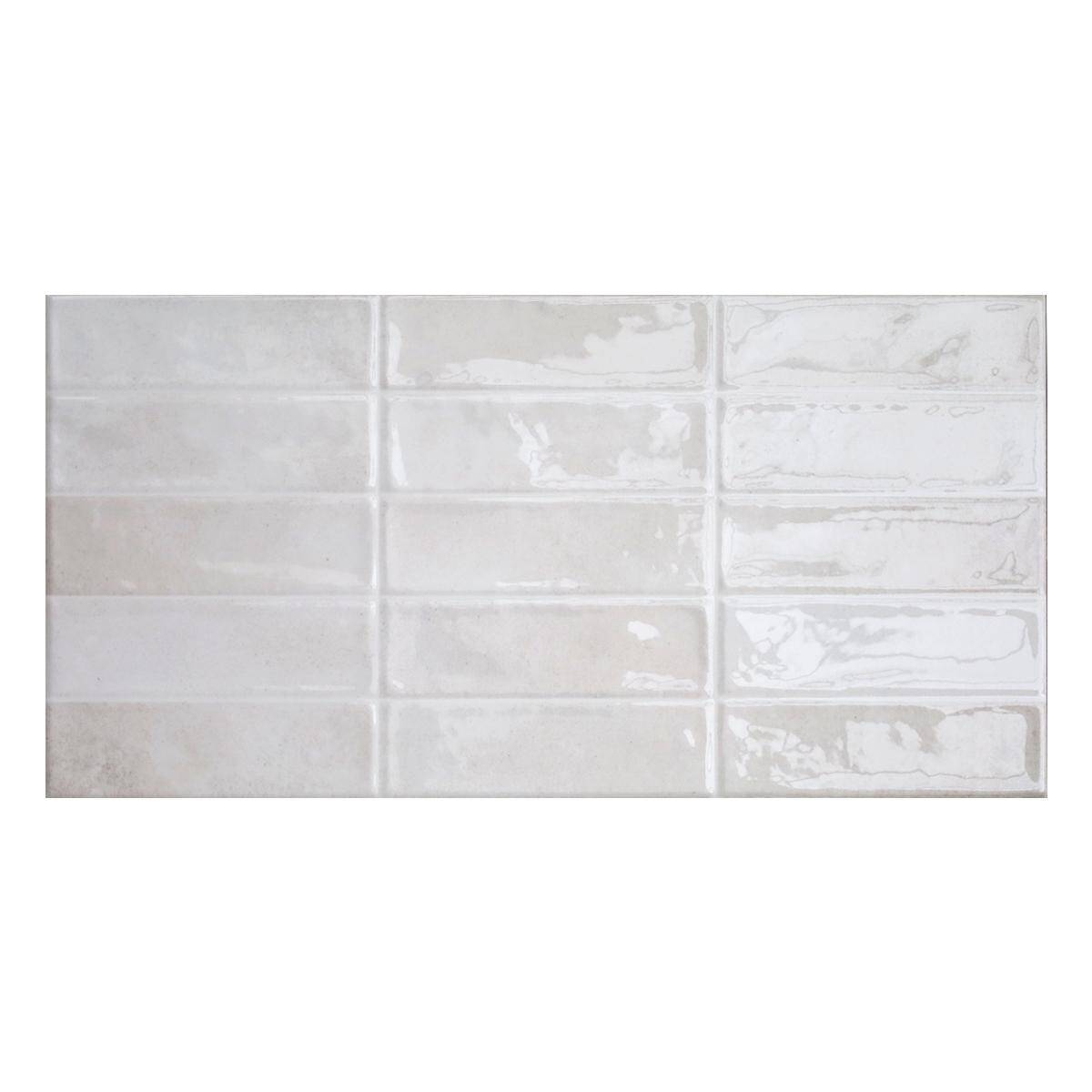 Płytka ścienna 30x60 cm Moha bricks white glossy Paradyż 2 gatunek