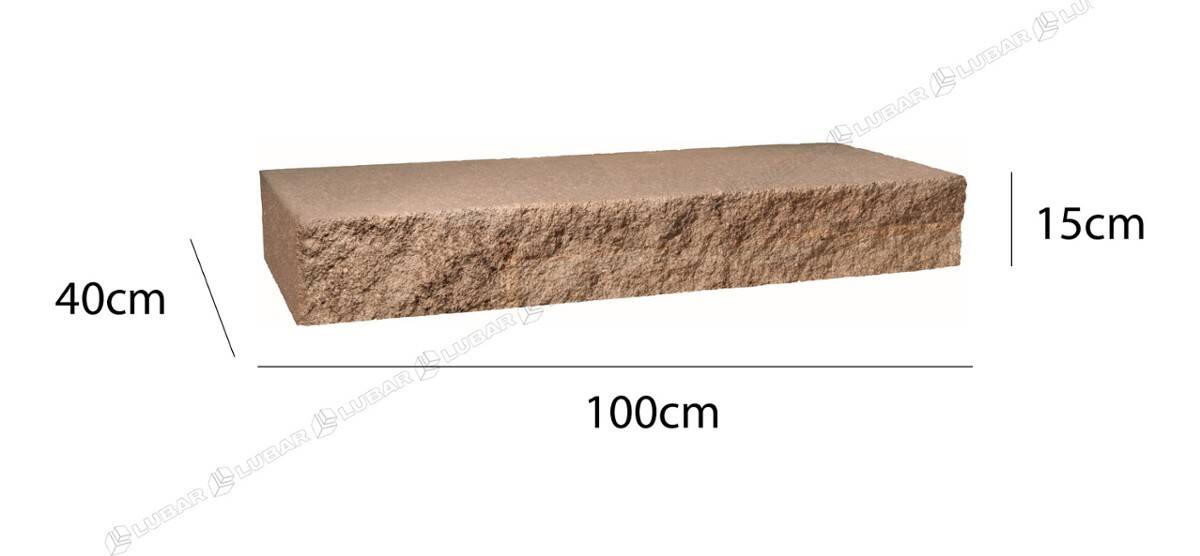 Stopień Split 100x40x15 cm pastello