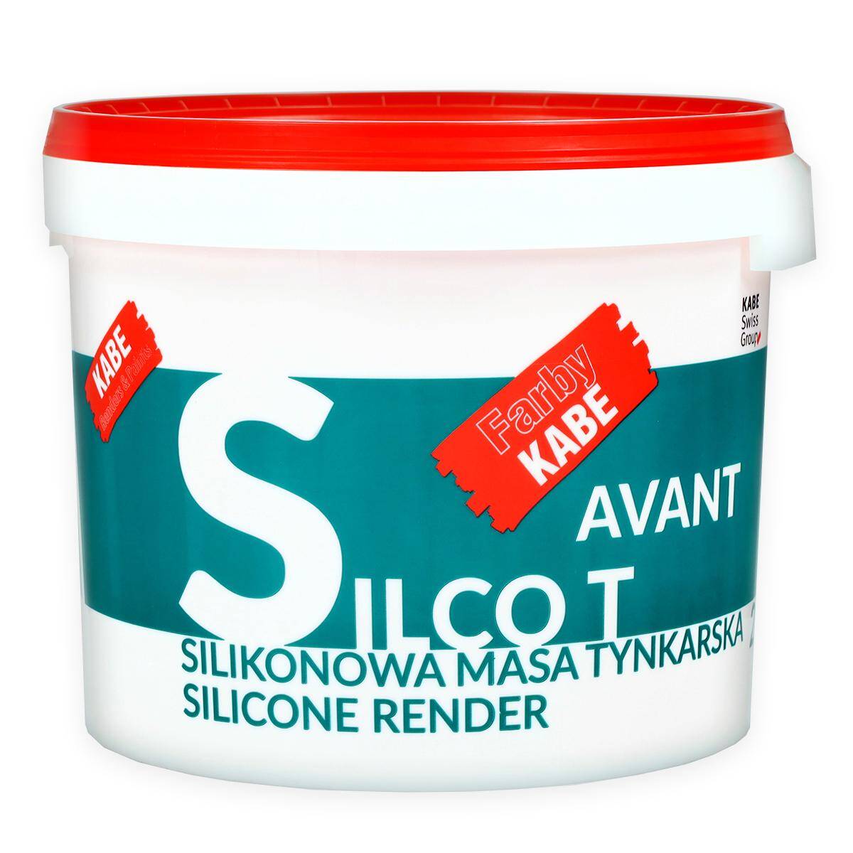 Tynk silikonowy Kabe SILCO T AVANT 1,5 mm 25 kg Baza A