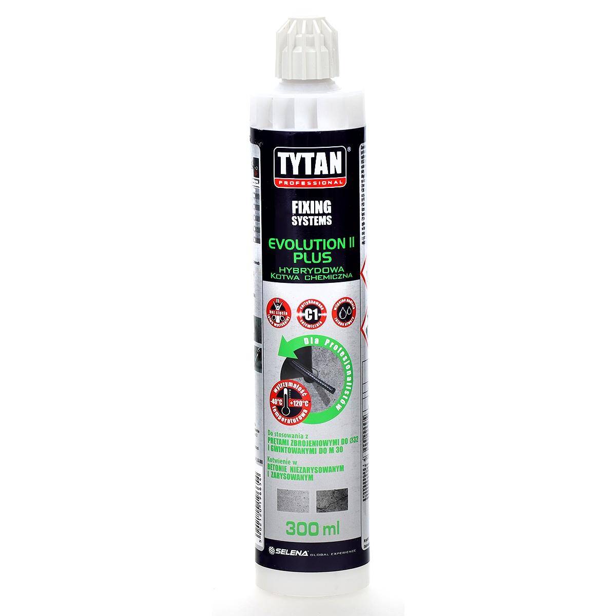 Kotwa chemiczna Evolution II Plus Hybrydowa 300 ml Fixing Systems TYTAN Professional