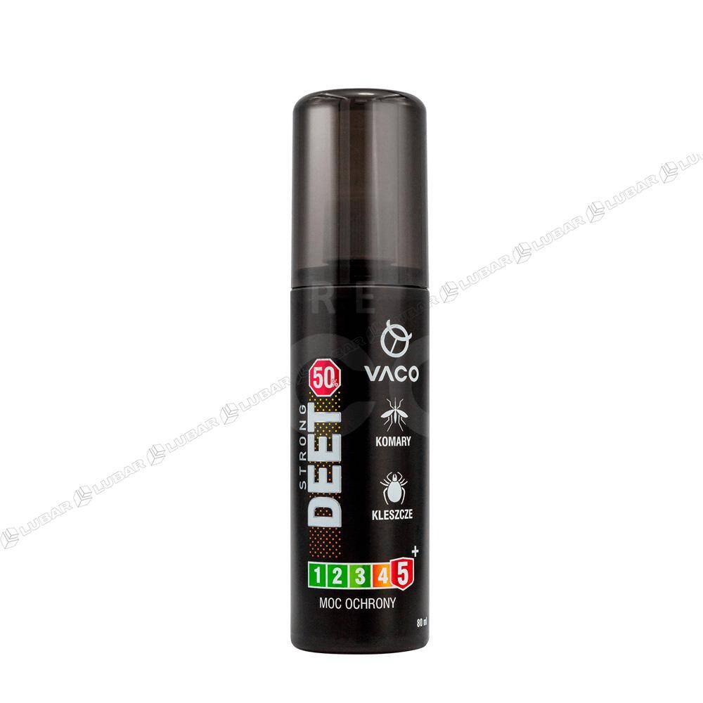 Płyn na kleszcze ,komary i meszki STRONG DEET 50% 80 ml