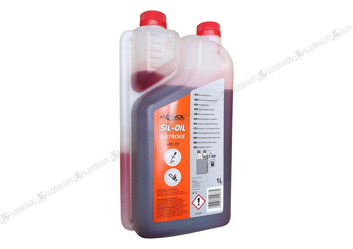 Olej do dwusuwów 1000 ml czerwony Axenol