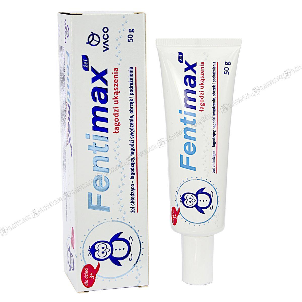 FentiMAX Ukąszenia - żel chłodząco-łagodzący 3+ 50 ml