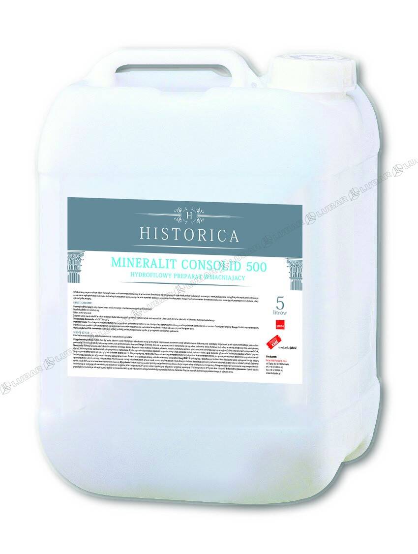 Hydrofilowy preparat wzmacniający MINERALIT CONSOLID 500 4 kg