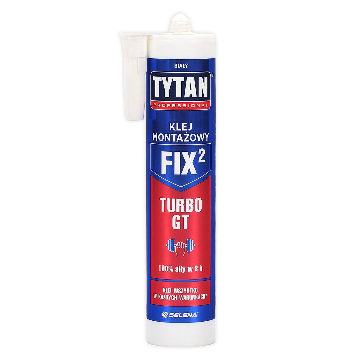 Klej montażowy Fix2 GT 290 ml biały TYTAN Professional