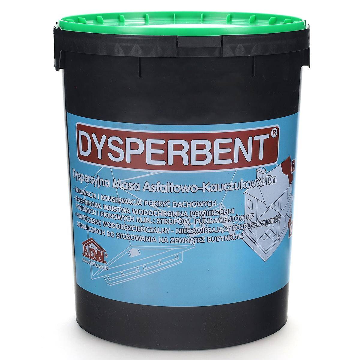 Izoplast Dysperbent lepik asfaltowy na zimno 20 kg ADW
