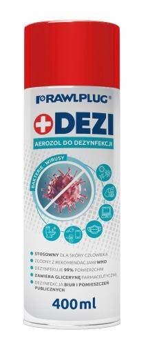 Środek do dezynfekcji w sprayu DEZI 400 ml R-DEZI-400 Rawlplug