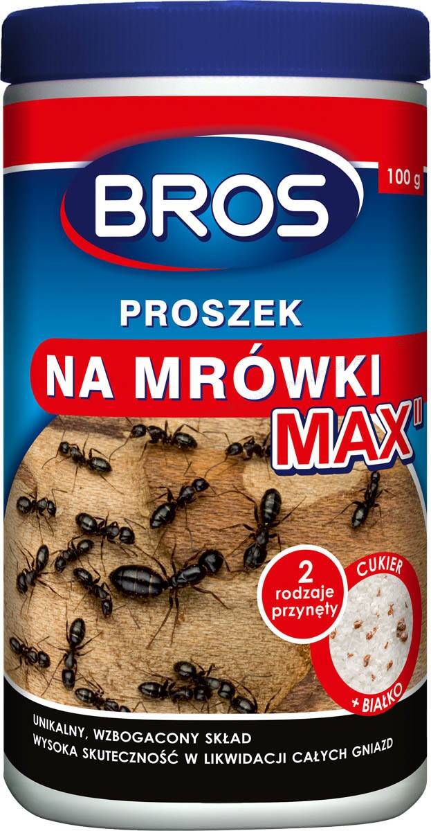 Proszek na mrówki MAX 100 g BROS