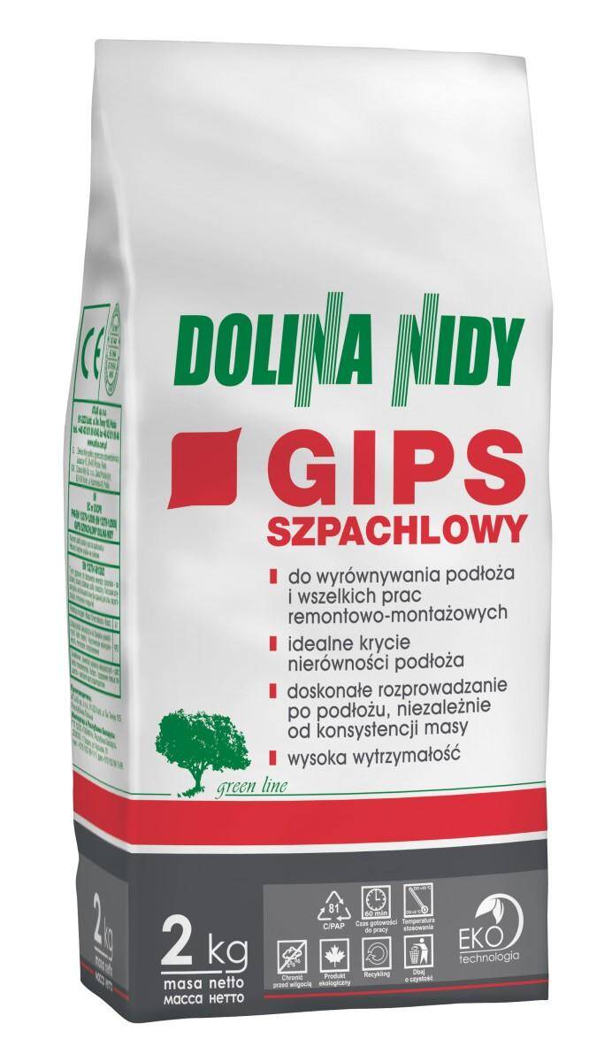 Gips szpachlowy Dolina Nidy 2 kg