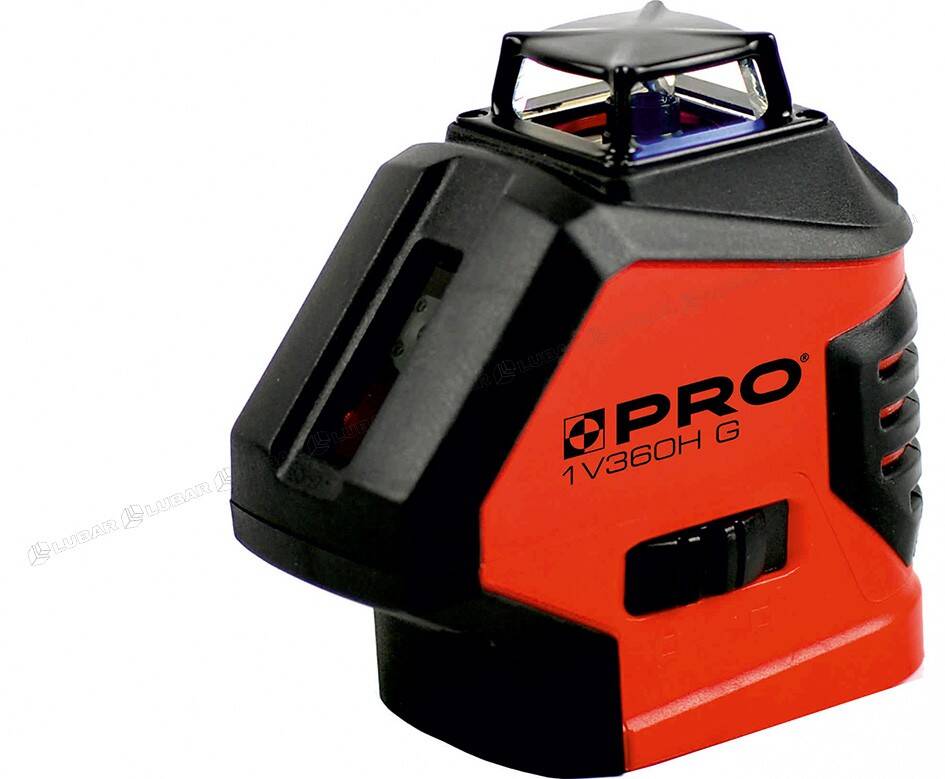  Laser płaszczyznowy PRO 1V360H (czerwona wiązka) IP54 