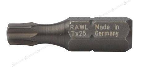 Grot udarowy Bit 25 mm TORX40 RT-IBIT-T40/25 RAWLPLUG