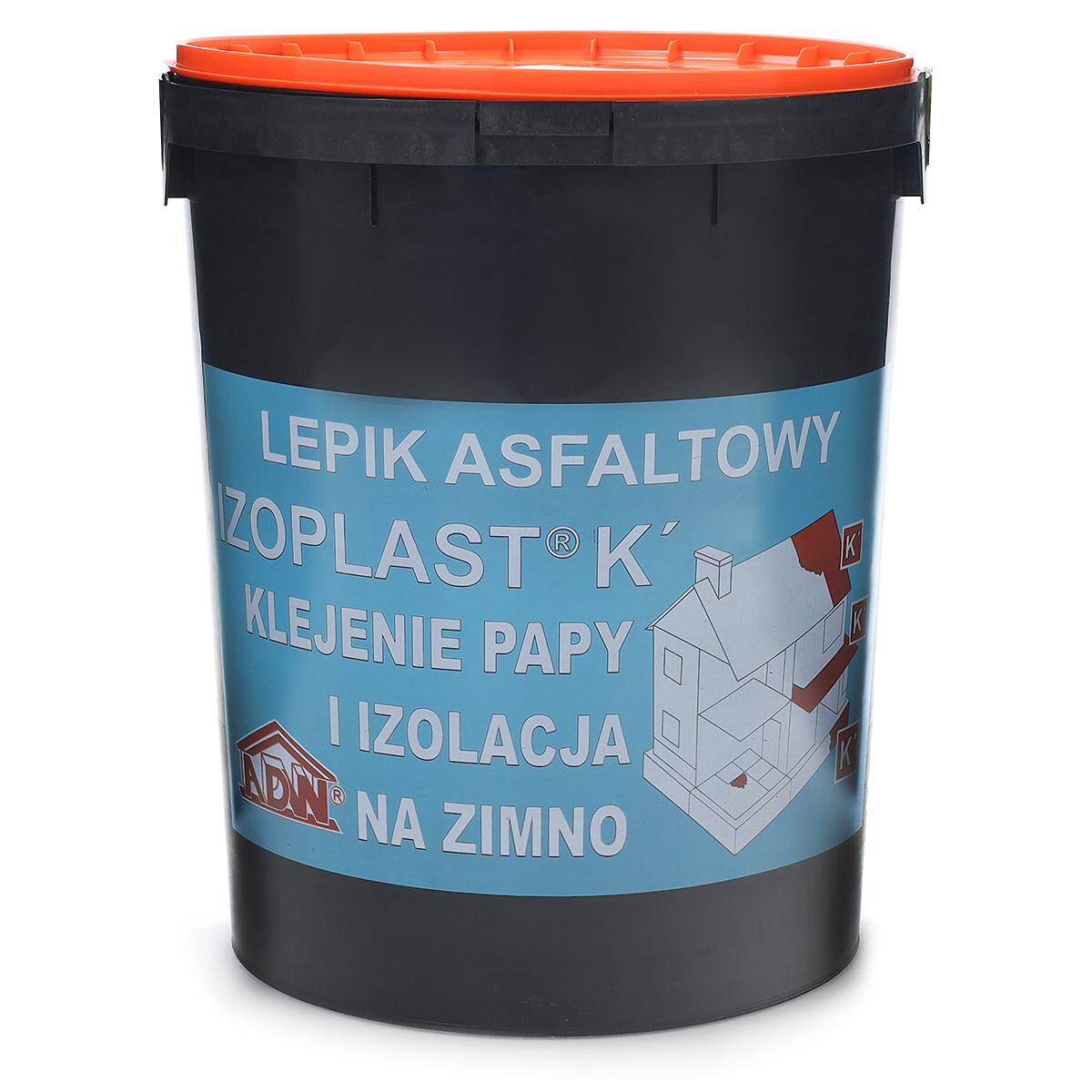 Izoplast K lepik asfaltowy do papy 24 kg
