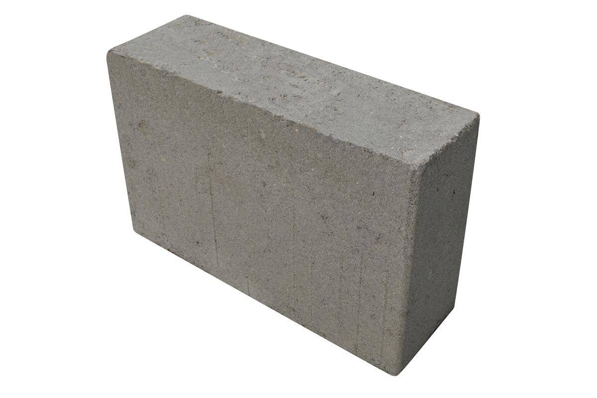Bloczek betonowy fundamentowy 38x25x12 cm B-15