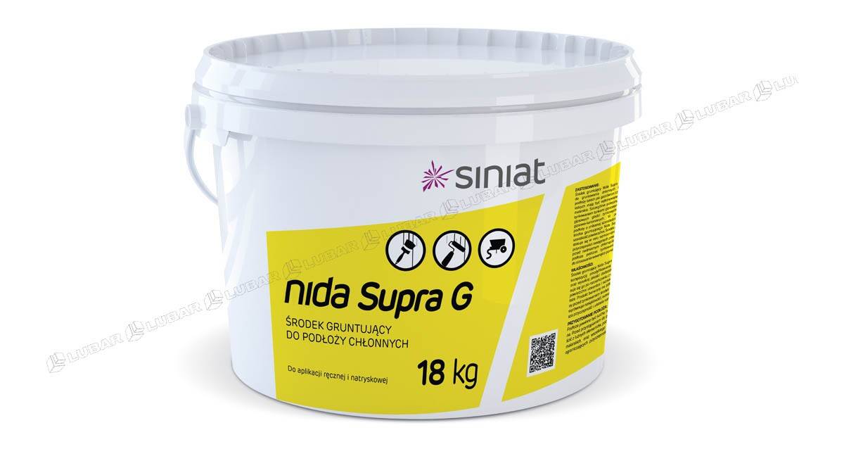 Nida Supra G preparat gruntujący 15 kg