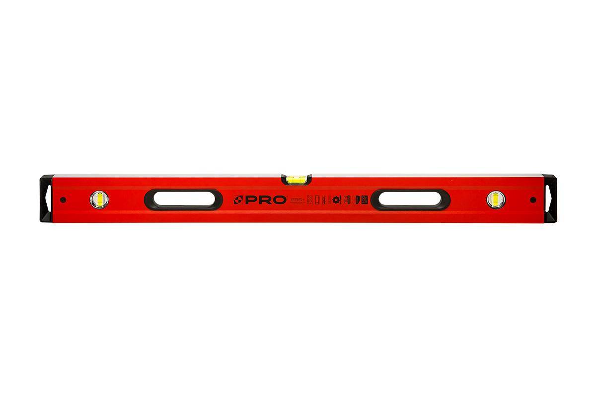 Poziomnica SERIA S1000 120 cm czerwona z uchwytem 3-01-01-B4-120 PRO