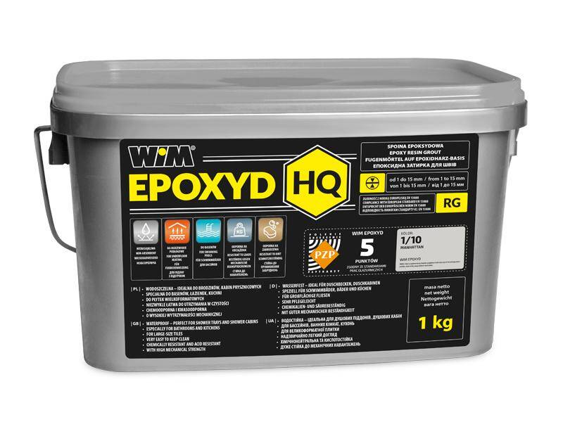 WIM EPOXYD HQ fuga epoksydowa 1 kg 1/00 biały