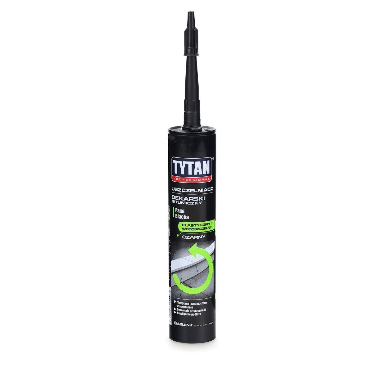  Uszczelniacz dekarski bitumiczny czarny 280 ml TYTAN Professional