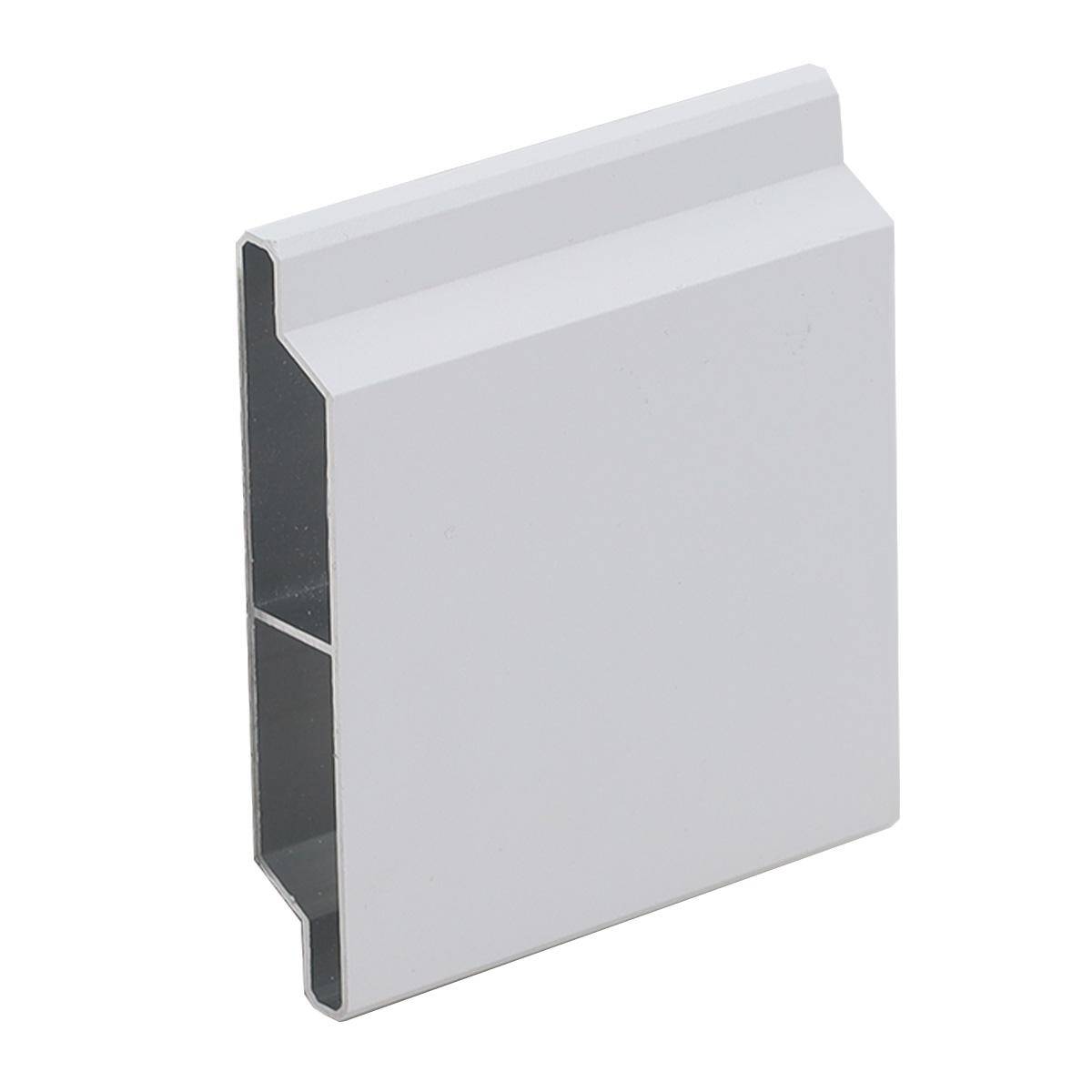 Żaluzje tarasowe aluminiowe panel 1 mb biały RAL 9003
