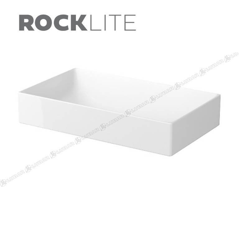 Umywalka nablatowa INVERTO 60 cm prostokątna BOX K671-008