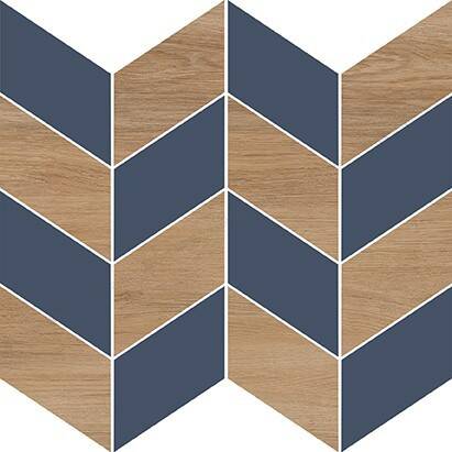 Mozaika LOVE YOU Navy Full Mosaik Satin 30x30 cm