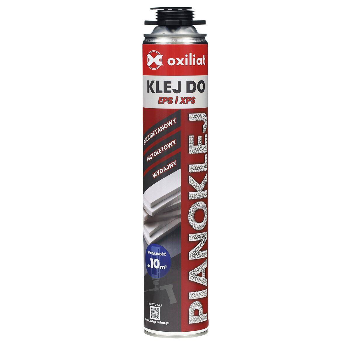 Klej do styropianu EPS/XPS/PIR pianoklej 750 ml Oxiliat