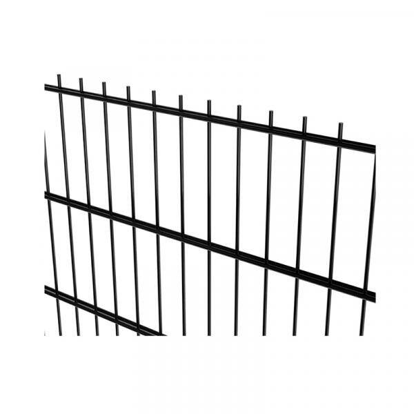 Panel ogrodzeniowy Nylofor 2D Super 8/6/8 2500x1430 mm RAL6005 zielony