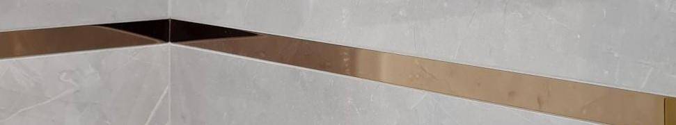 Listwa dekoracyjna ścienna STEEL Copper 3 89,8x2,3