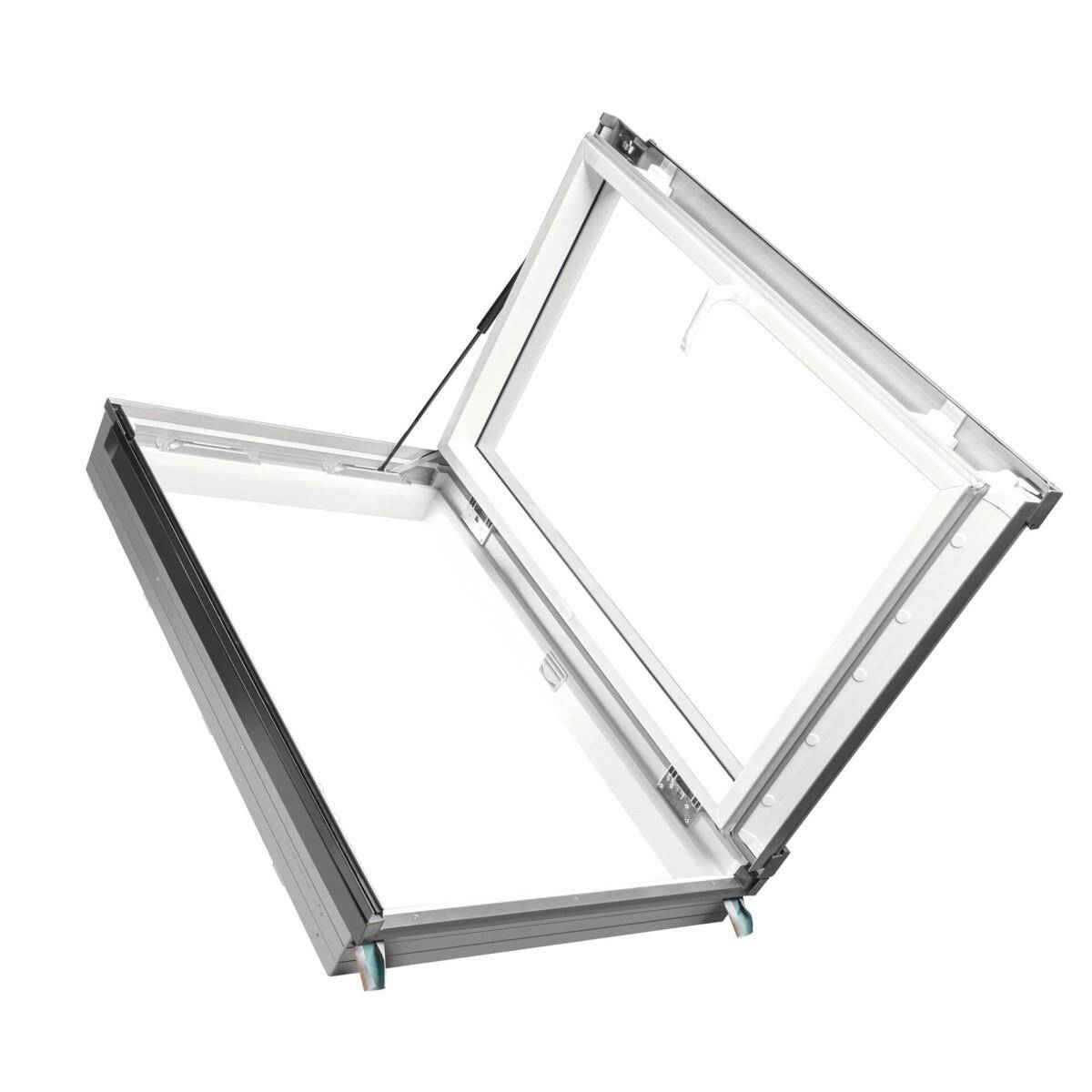 Okno wyłazowe termoizolacyjne PWP U5 78x98 RAL 9005