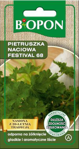 Pietruszka naciowa Festival 68 Biopon nasiona