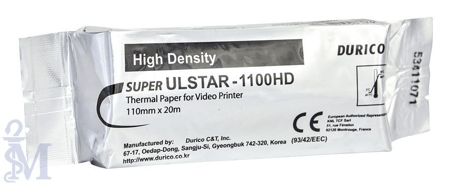 PAPIER DURICO ULSTAR - 1100HD ( Zamiennik Sony UPP-110HD / Mitsubishi K-65HM ) (Zdjęcie 1)
