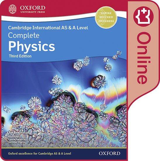 Complete Physics for Cambridge International AS & A Level: Enhanced Online Student Book (Third Edition)