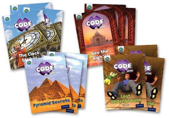 Project X - Code Extra Level 8 Wonders of the World + Pyramid Peril Class Pack of 12