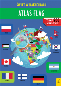 Świat w naklejkach Atlas flag