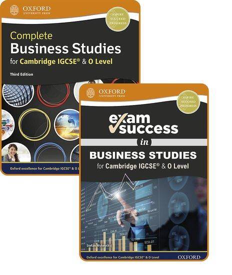 Complete Business Studies for Cambridge IGCSE & O Level: Print Student Book & Exam Success Guide Pack