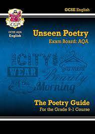 New GCSE English AQA Unseen Poetry Guide - Book 1 & 2 Bundle TEXT 1 EUAR43