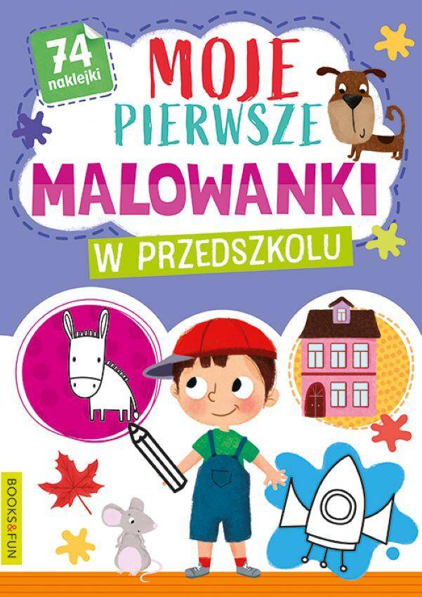 Moje pierwsze mądre malowanki trzylatka