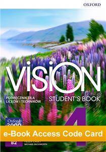 Vision 4 Podręcznik e-Book Access Code Card
