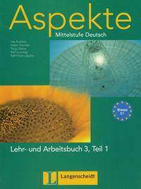 Aspekte 3 Lehr- und Arbeitsbuch Teil 1 + 2 CD Mittelstufe Deutsch