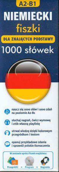 Niemiecki fiszki 1000 słówek dla znających podstawy (Zdjęcie 1)