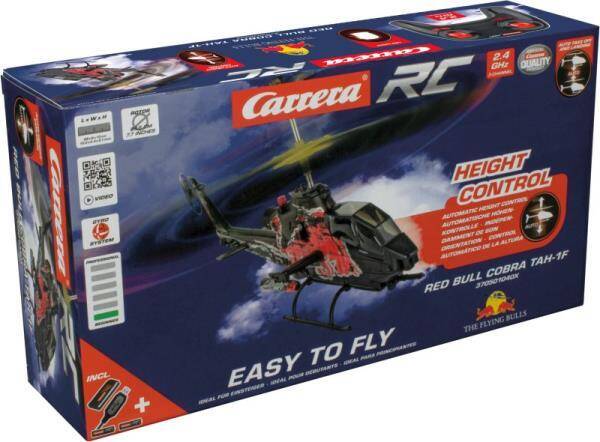 Helikopter na radio Red Bull Cobra TAH-1F CARC 2,4GHz 501040 Carrera