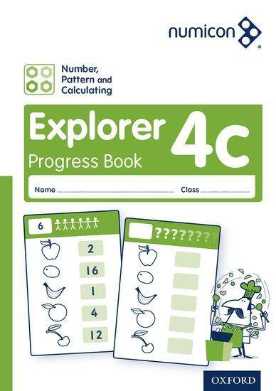 Numicon - Explorer Progress Book 4C Pack of 30