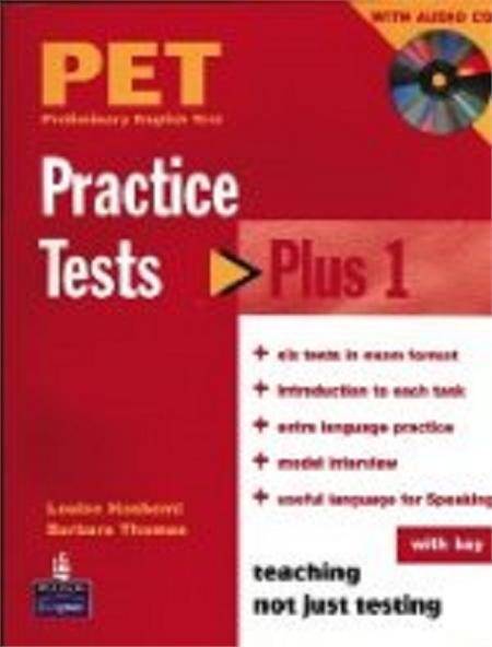 PET Practice Tests Plus 1 SB plus CD (with Key) (Zdjęcie 1)