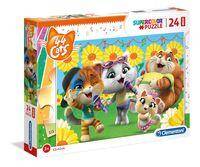 Puzzle Supercolor 24 Maxi Koty