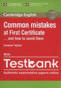 Common Mistakes at First Certificate with Testbank