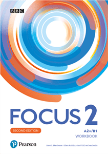 Focus Second Edition 2 Workbook + Kompendium maturalne +kod Online Practice