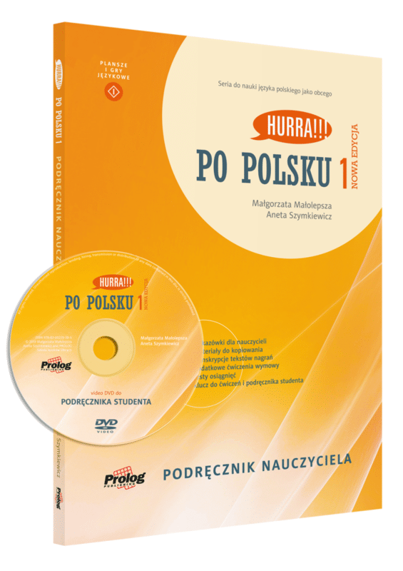 Hurra!!! Po Polsku1 Podręcznik nauczyciela plus DVD Nowa Edycja 2024